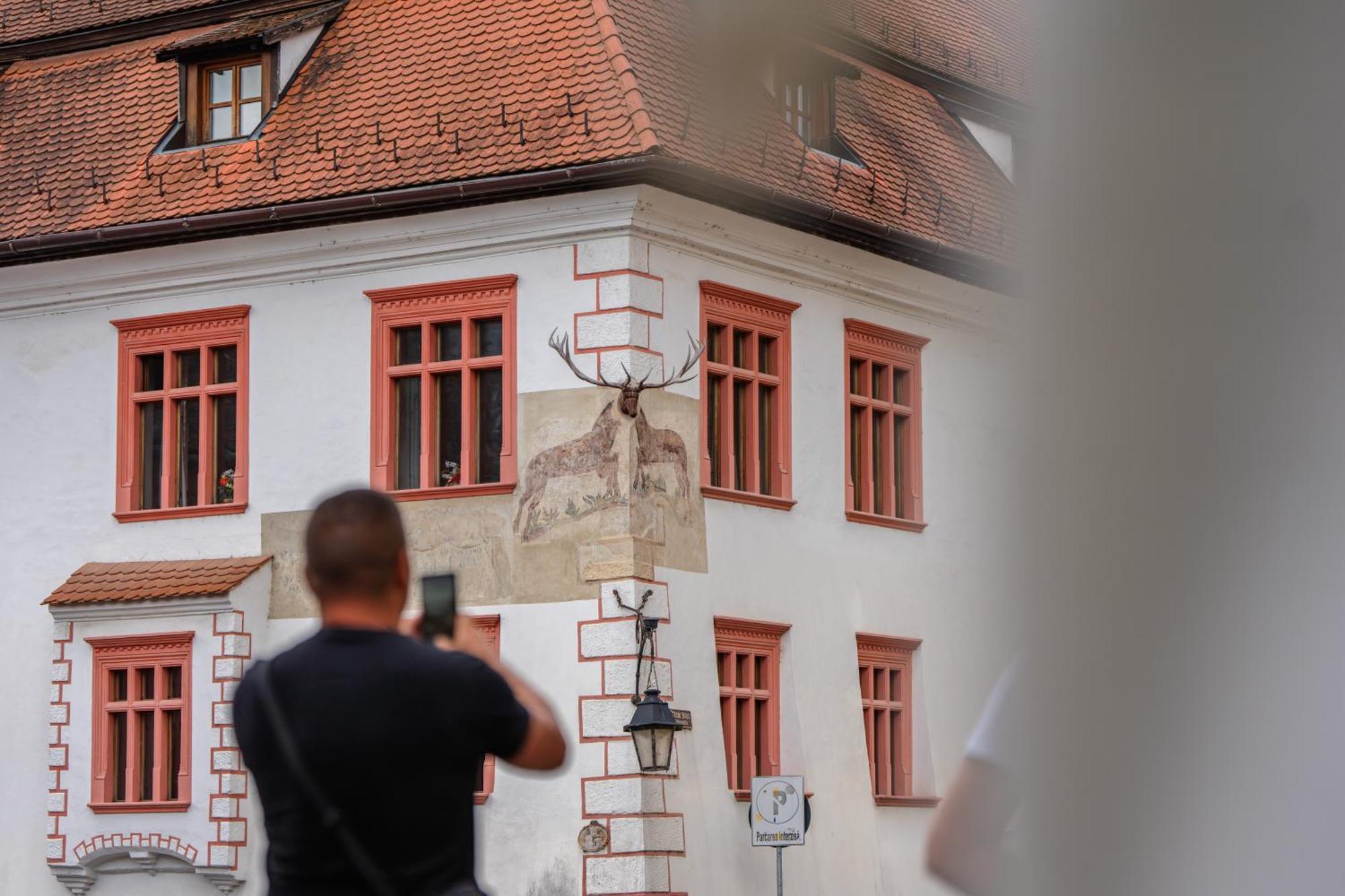 Casa Cu Cerb Hotel Sighisoara Luaran gambar
